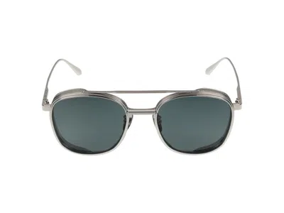 Linda Farrow Sunglasses In Metallic