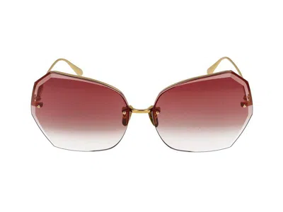Linda Farrow Sunglasses In Pink