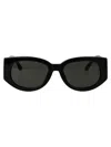 Linda Farrow Squared Sunglasses Lflc 1059 1 In Black