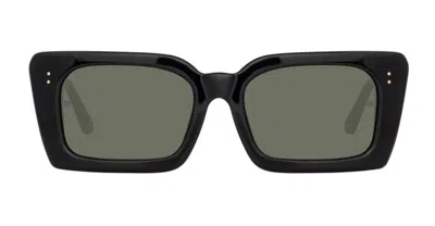 Linda Farrow Sunglasses In Black