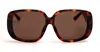 Linda Farrow Mima Oversize-frame Sunglasses In Brown