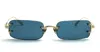 Linda Farrow Taylor - Yellow Gold Sunglasses In Gold