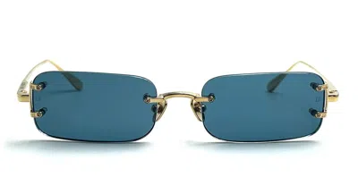 Linda Farrow Sunglasses In Gold