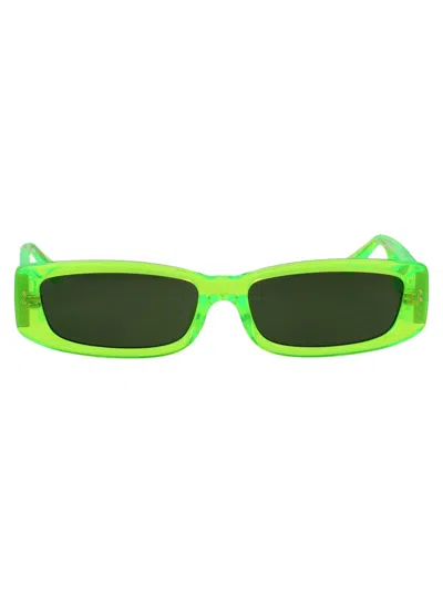 Linda Farrow Sunglasses Lfl1419 C8 Sun C8 In Green