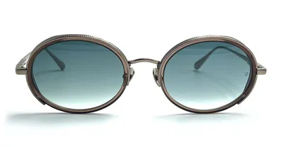 Linda Farrow Sunglasses In Light Gold