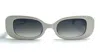 Linda Farrow Lola - White Sunglasses In White