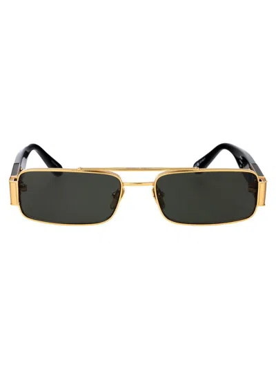 Linda Farrow Sunglasses Lfl1470 C1 Sun C1 In Gold