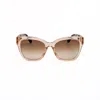 Linda Farrow Tamara Cateye Sunglasses In Br
