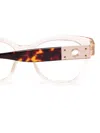 Linda Farrow Tamara Glasses In Brown