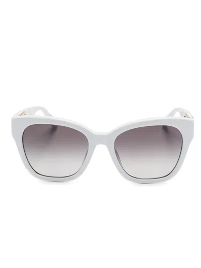 Linda Farrow Tamara Sunglasses In 白色