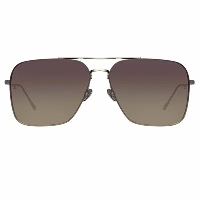 Linda Farrow The Asher - Aviator Sunglasses