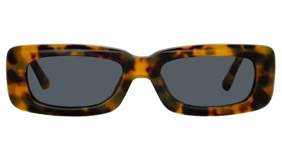 Linda Farrow The Attico Mini Marfa Attico16 C20 Occhiali Da Sole Tartarugatishell Per Donna In Brown