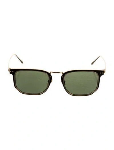 Pre-owned Linda Farrow Wayfarer Tinted Sunglasses In Multicolor