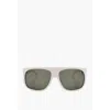 Linda Farrow Raf Simons Shield Sunglasses With Plastic Frame