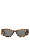 Linda Farrow X Jacquemus Sunglasses "ovalo" In Multicolour