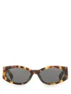 Linda Farrow X Jacquemus Sunglasses "ovalo" In Multicolour
