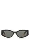 Linda Farrow X Jacquemus Sunglasses "ovalo" In Multicolour