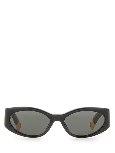 Linda Farrow X Jacquemus Sunglasses "ovalo" In Multicolour