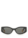 Linda Farrow X Jacquemus Sunglasses "ovalo" In Multicolour