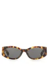 Linda Farrow X Jacquemus Sunglasses "ovalo" In Multicolour