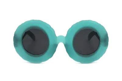 Linda Farrow Jeremy Scott By  Unisex Jspool 48mm Sunglasses In Green