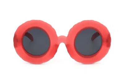 Linda Farrow Jeremy Scott By  Women's Jspool 48mm Sunglasses In Red