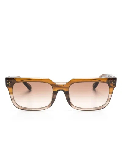 Linda Farrow Yoan Sunglasses In Neutral