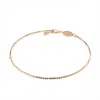 Linda Fiore Women's Daisy Layering Bracelet 18k Gold Vermeil In Gold