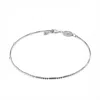 Linda Fiore Women's Daisy Layering Bracelet Solid Silver In Silver