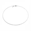 Linda Fiore Women's Daisy Layering Necklace Solid Silver In Silver