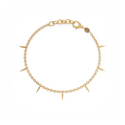 Linda Fiore Women's Horn Bracelet Gold Vermeil