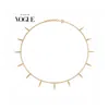 Linda Fiore Women's Horn Necklace Gold Vermeil
