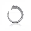 Linda Fiore Women's Horn Ring Sterling Silver