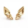 Linda Fiore Women's Lotus Gold Vermeil Stud Earrings In Gold