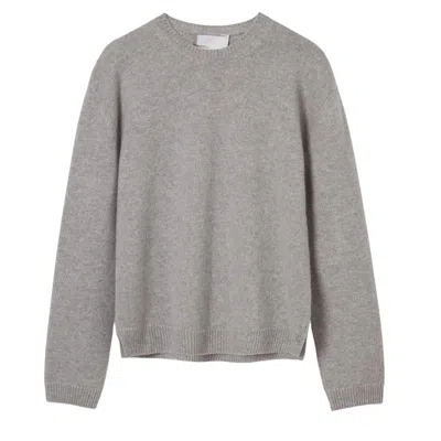 Linda Meyer-hentschel Women's The Cosmopolitan Cashmere Sweater — Metropolitan Grey In Gray