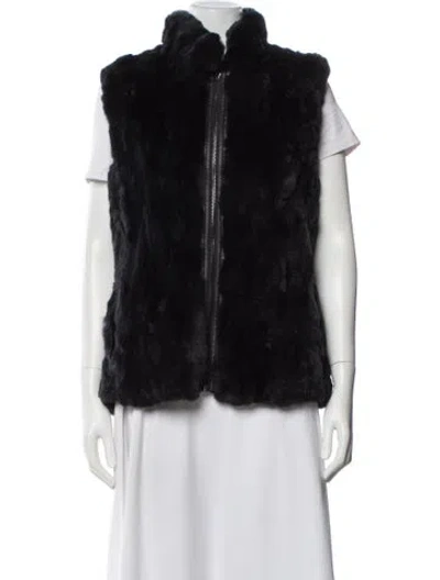 Pre-owned Linda Richards Vest In Black