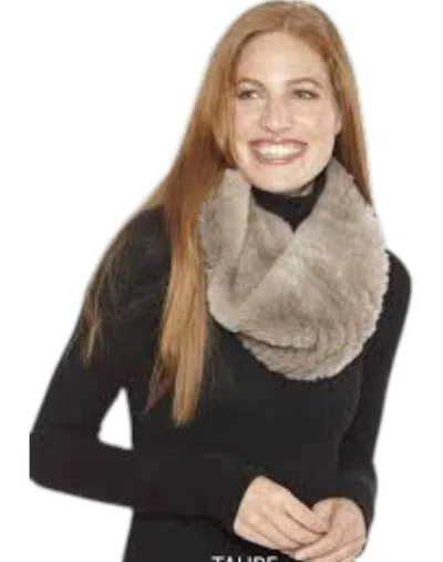 Linda Richards Women's Large Funnel In Taupe In Black