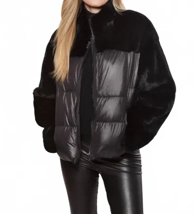 Linda Richards Women's Rex Down Jacket In Blk In Black