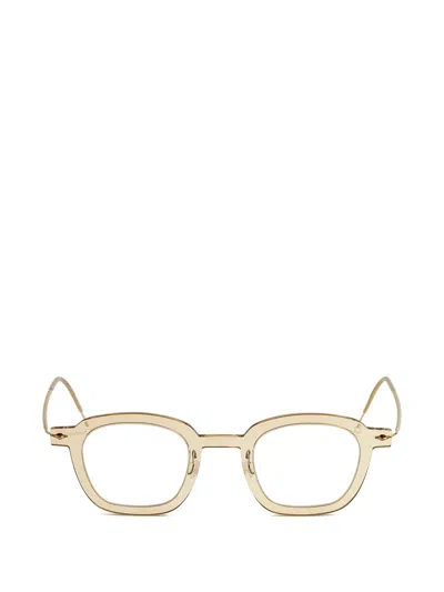 Lindberg 6587 Square-frame Glasses In Brown