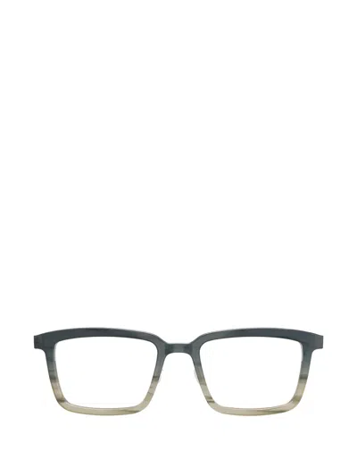 Lindberg Acetanium 1267 Square-frame Glasses In Gray