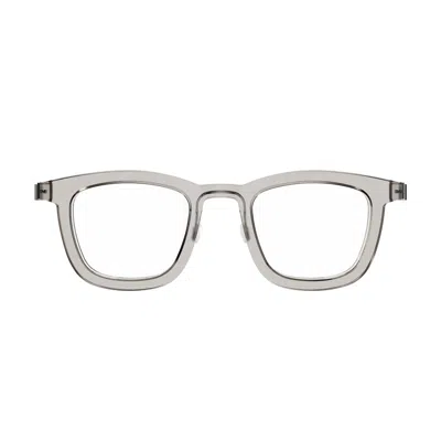 Lindberg Acetanium Al21 K282 P10 Light Grey/silver Glasses In Gray