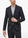 Lindberg Button-up Suit In Black