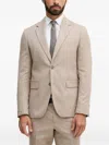 Lindberg Buttoned Suit In Neutral