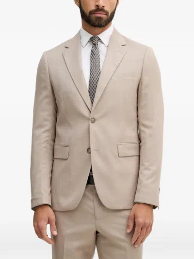 Lindberg Buttoned Suit In Neutral