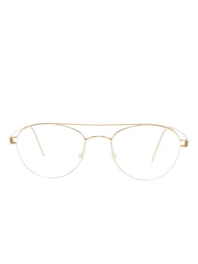 Lindberg Christoffer Glasses In Gold