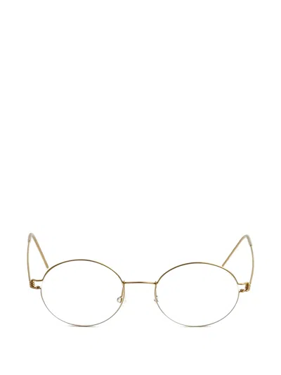Lindberg Dakota Round-frame Glasses In Black