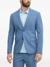 Lindberg Flap-pocket Suit In Blue