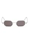 Lindberg Geometric-frame Sunglasses In Brown