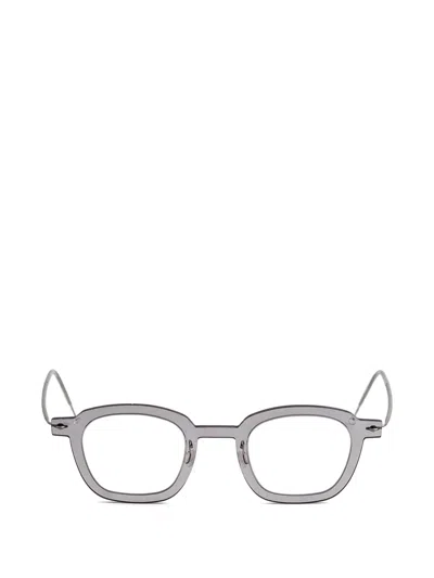 Lindberg Geometric-frame Glasses In Metallic