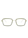Lindberg Gunter Glasses In Gold